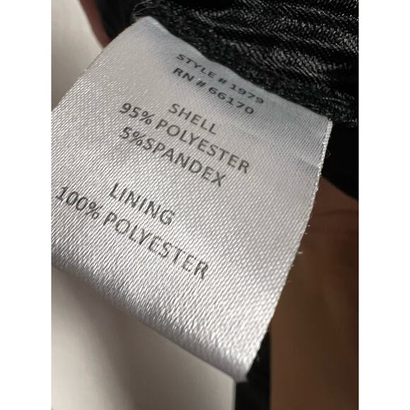 Hutch Tali Black Striped Surplice Wide Leg Jumpsuit Size 10 - Picture 13 of 13